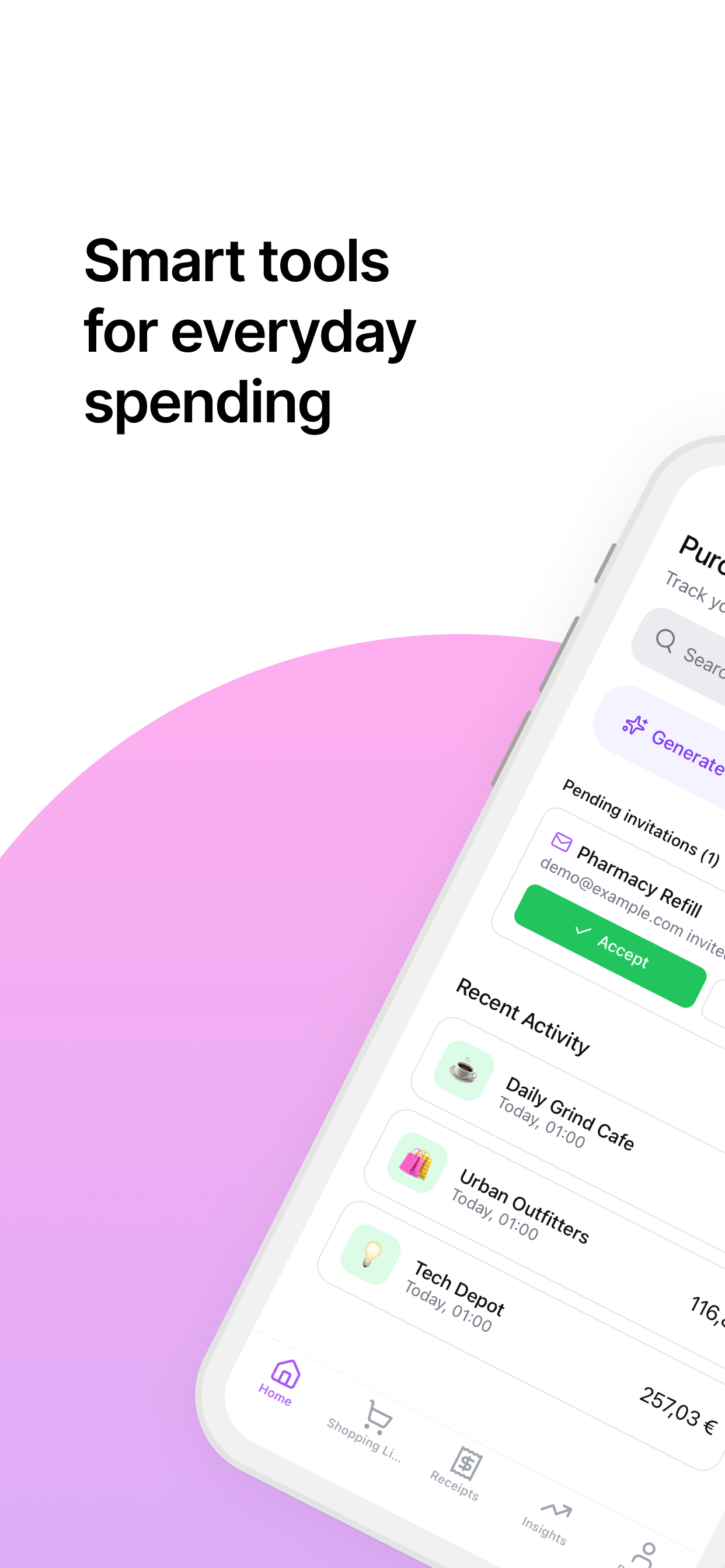 Purchio screenshot 1